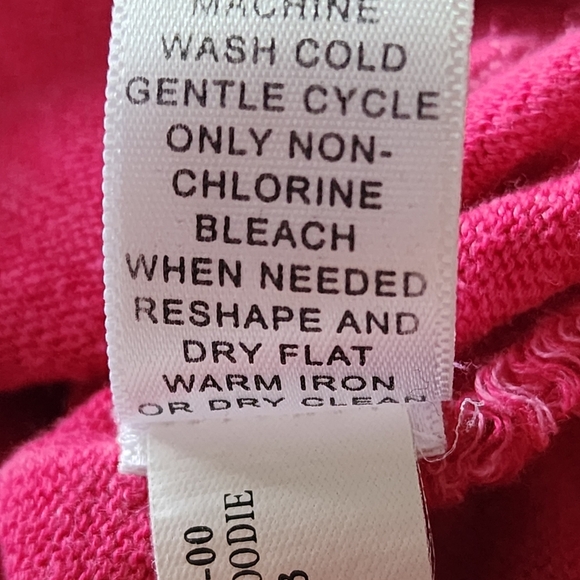 Banana Republic Heathered Pink Cotton Zipper Hoodie Jacket - Picture 9 of 9